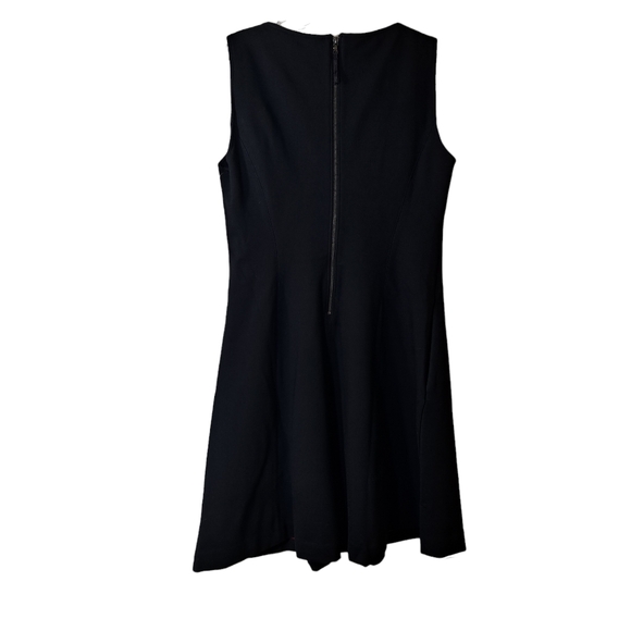 SPANX Women's The Perfect Fit & Flare Black Ponte Sleeveless Dress Size L - Picture 5 of 16